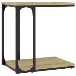 Table d'appoint Chêne sonoma 50x35x52 cm Bois d'ingénierie 581705581705