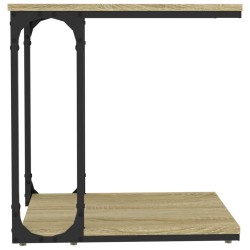 Table d'appoint Chêne sonoma 50x35x52 cm Bois d'ingénierie 581705581705