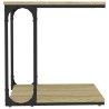Table d'appoint Chêne sonoma 50x35x52 cm Bois d'ingénierie 581705581705