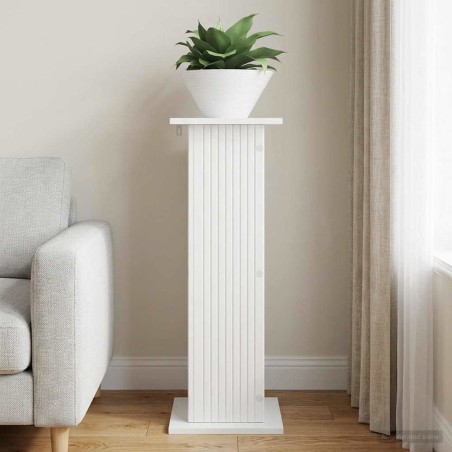 Support de Plante Blanc brillant 30,5 x 30 x 80,5 cm 581713581713