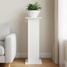 Support de Plante Blanc brillant 30,5 x 30 x 80,5 cm 581713581713
