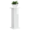Support de Plante Blanc brillant 30,5 x 30 x 80,5 cm 581713581713