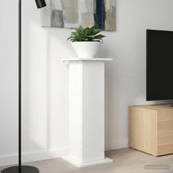 Support de Plante Blanc brillant 30,5 x 30 x 80,5 cm 581713581713