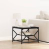 Table basse Chêne noir 51 x 50 x 40 cm 581717581717