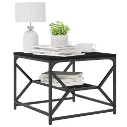 Table basse Chêne noir 51 x 50 x 40 cm 581717581717
