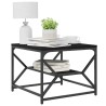 Table basse Chêne noir 51 x 50 x 40 cm 581717581717