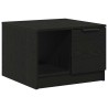 Table basse Chêne noir 50 x 50 x 36 cm Bois d'ingénierie 581718581718