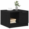 Table basse Chêne noir 50 x 50 x 36 cm Bois d'ingénierie 581718581718