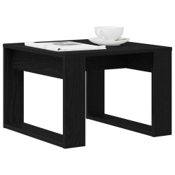 Table basse Chêne noir 50 x 50 x 35 cm Bois d'ingénierie 581719581719