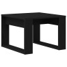 Table basse Chêne noir 50 x 50 x 35 cm Bois d'ingénierie 581719581719