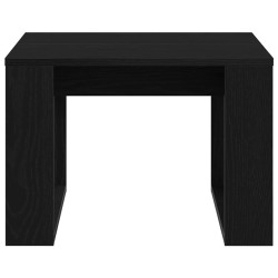 Table basse Chêne noir 50 x 50 x 35 cm Bois d'ingénierie 581719581719