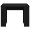 Table basse Chêne noir 50 x 50 x 35 cm Bois d'ingénierie 581719581719