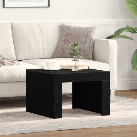 Table basse Chêne noir 50 x 50 x 35 cm Bois d'ingénierie 581720581720