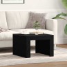 Table basse Chêne noir 50 x 50 x 35 cm Bois d'ingénierie 581720581720