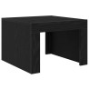 Table basse Chêne noir 50 x 50 x 35 cm Bois d'ingénierie 581720581720