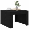 Table basse Chêne noir 50 x 50 x 35 cm Bois d'ingénierie 581720581720