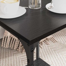 Table basse Chêne noir 40 x 40 x 55 cm Bois d'ingénierie 581721581721