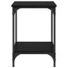 Table basse Chêne noir 40 x 40 x 55 cm Bois d'ingénierie 581721581721