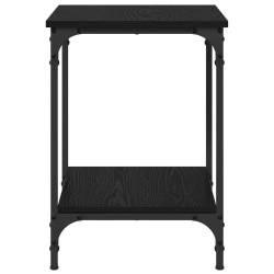 Table basse Chêne noir 40 x 40 x 55 cm Bois d'ingénierie 581721581721