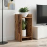 Support de Plante Bois ancien 30 x 30 x 60 cm Bois d’ingénierie 581722581722