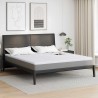 Surmatelas Blanc 200 x 200 cm Tissu en Tricot 581726581726