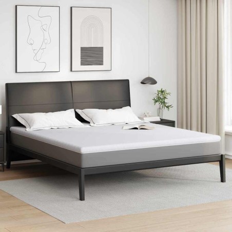 Surmatelas Blanc 200 x 200 cm Tissu Jacquard 581727581727
