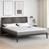 Surmatelas Blanc 200 x 200 cm Tissu Jacquard 581727581727