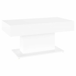 Table basse blanc 96x50x45 cm bois d'ingénierie 581731581731