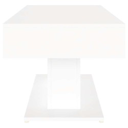 Table basse blanc 96x50x45 cm bois d'ingénierie 581731581731