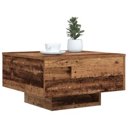 Table basse Bois ancien 55 x 55 x 31 cm Bois d'ingénierie 581733581733