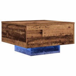 Table basse Bois ancien 55 x 55 x 31 cm Bois d'ingénierie 581733581733