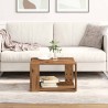 Table basse Bois Ancien 51,5 x 51,5 x 30 cm Bois d'ingénierie 581734581734
