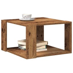 Table basse Bois Ancien 51,5 x 51,5 x 30 cm Bois d'ingénierie 581734581734