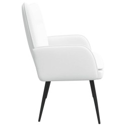 Sofa 2 places Blanc 115 x 61 x 87 cm Tissu 581738581738