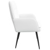 Sofa 2 places Blanc 115 x 61 x 87 cm Tissu 581738581738