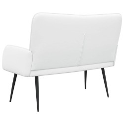 Sofa 2 places Blanc 115 x 61 x 87 cm Tissu 581738581738