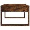 Table basse chêne fumé 102x50x35 cm bois d'ingénierie 581739581739