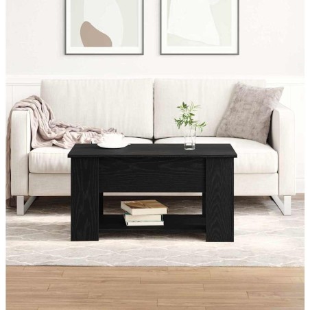 Table basse Chêne noir 79 x 49 x 41 cm Bois d'ingénierie 581740581740