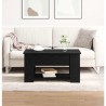 Table basse Chêne noir 79 x 49 x 41 cm Bois d'ingénierie 581740581740