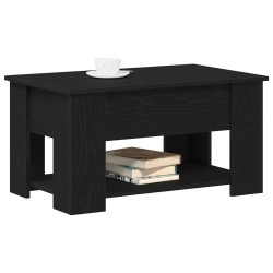 Table basse Chêne noir 79 x 49 x 41 cm Bois d'ingénierie 581740581740