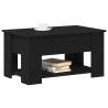 Table basse Chêne noir 79 x 49 x 41 cm Bois d'ingénierie 581740581740