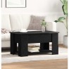 Table basse Chêne noir 79 x 49 x 41 cm Bois d'ingénierie 581740581740