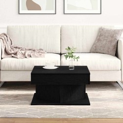 Table basse Chêne noir 57 x 57 x 30 cm Bois d'ingénierie 581741581741