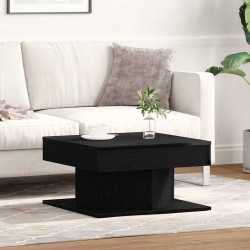 Table basse Chêne noir 57 x 57 x 30 cm Bois d'ingénierie 581741581741