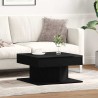 Table basse Chêne noir 57 x 57 x 30 cm Bois d'ingénierie 581741581741