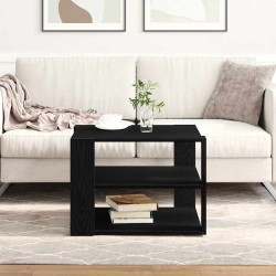 Table basse Chêne Noir 58 x 58 x 40 cm Bois d’ingénierie 581742581742