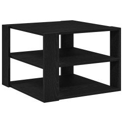 Table basse Chêne Noir 58 x 58 x 40 cm Bois d’ingénierie 581742581742