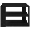 Table basse Chêne Noir 58 x 58 x 40 cm Bois d’ingénierie 581742581742