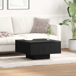 Table basse Chêne noir 60 x 60 x 31,5 cm Bois d'ingénierie 581744581744