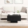 Table basse Chêne noir 60 x 60 x 31,5 cm Bois d'ingénierie 581744581744